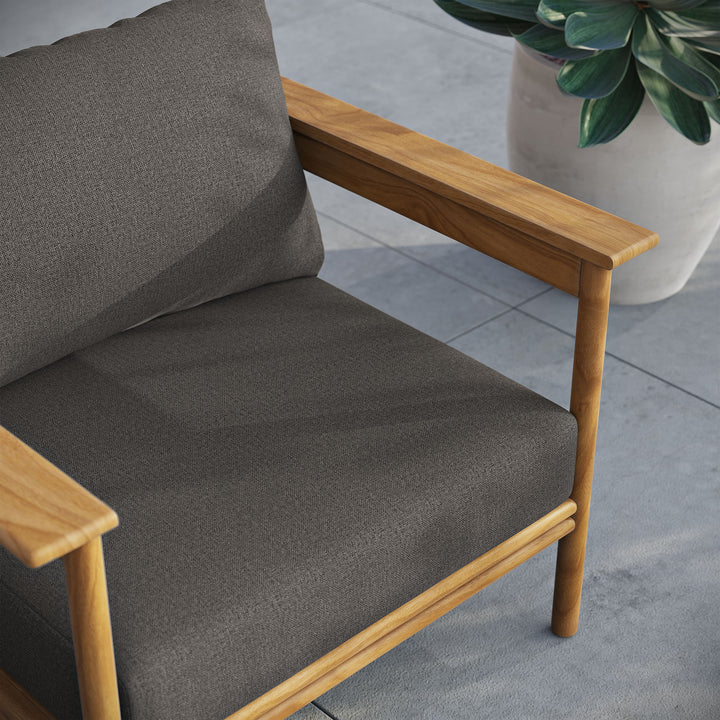 Windsor Outdoor Patio Teak Wood Armchair