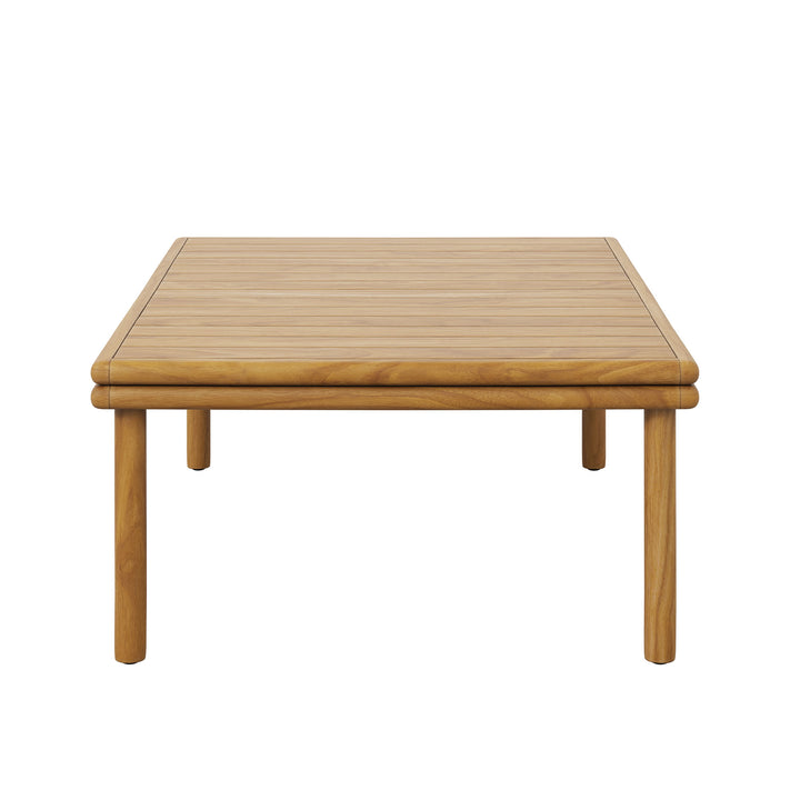 Willow Exterior Entertaining Teak Wood Coffee Table