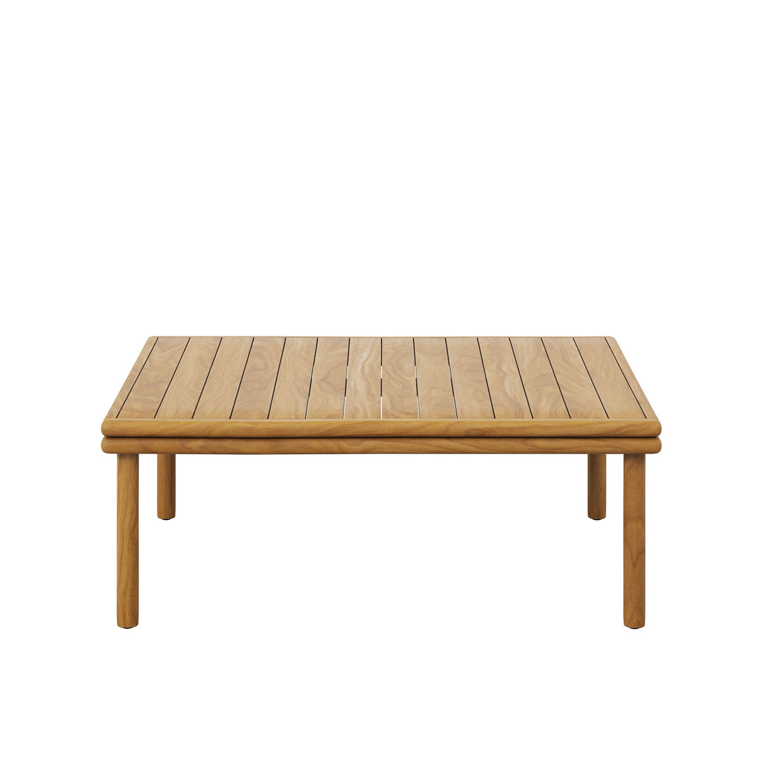 Willow Exterior Entertaining Teak Wood Coffee Table