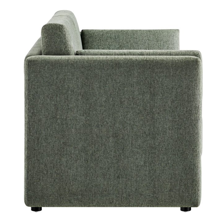 Lyndon Upholstered Heathered Chenille Sofa