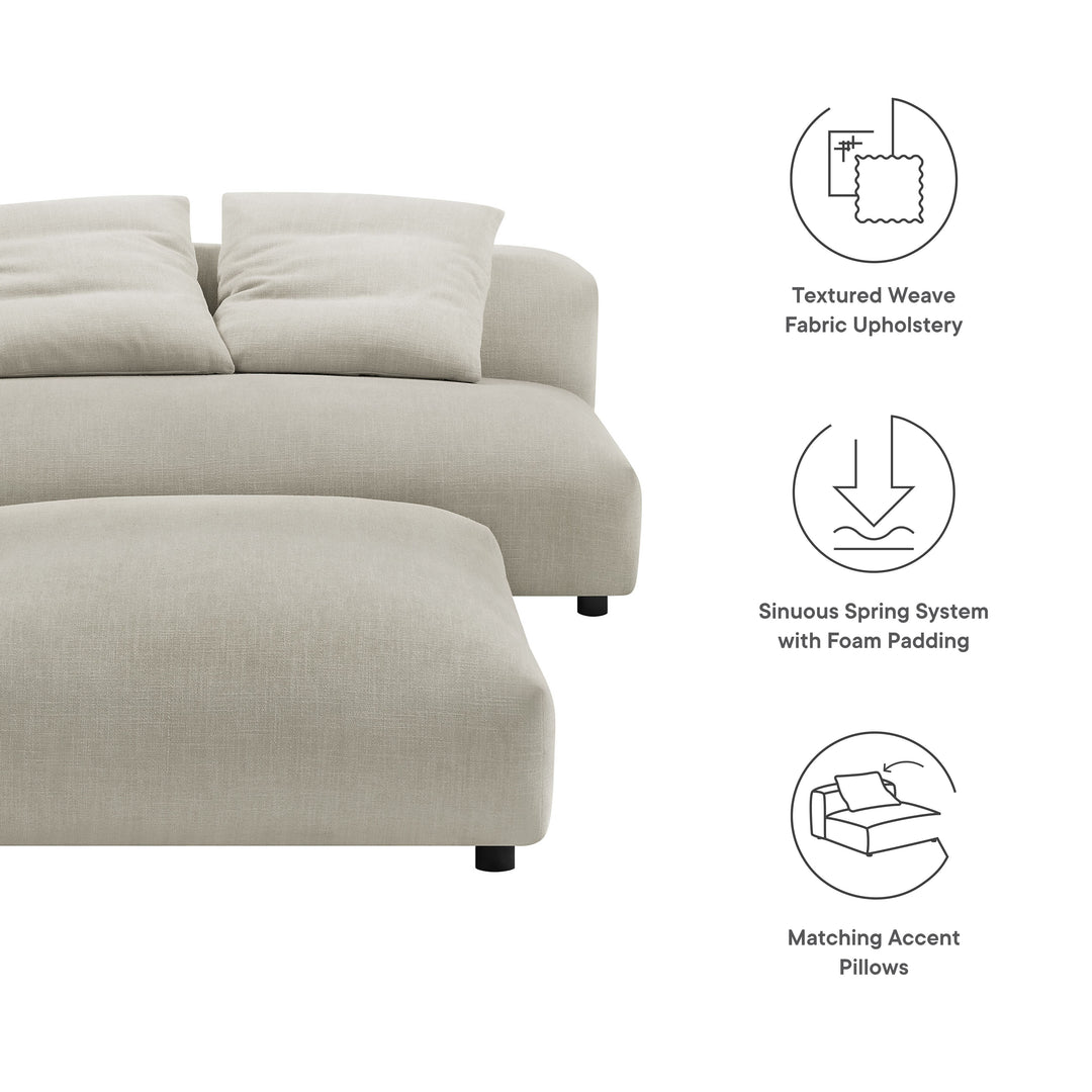 Serenity Sectional Sofa and Seat Set