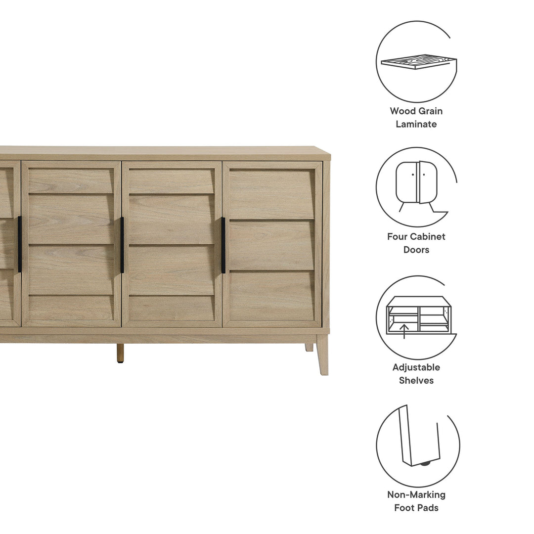 Sienna 4-Door Sideboard