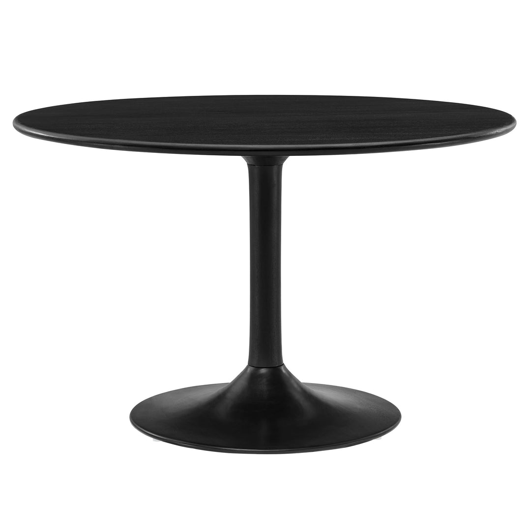 Lippa 48" Round Retro Wood Dining Table