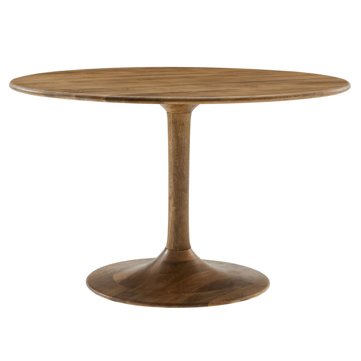 Lippa 48" Round Retro Wood Dining Table