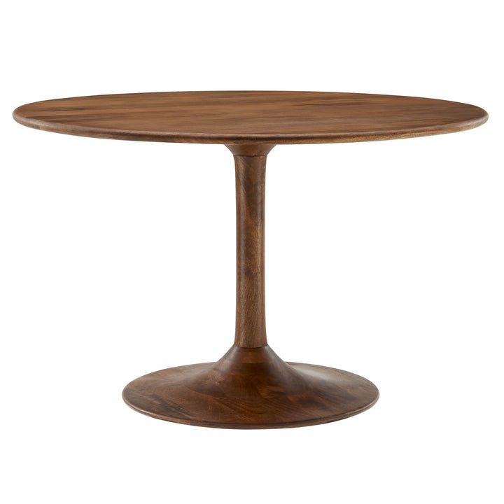 Lippa 48" Round Retro Wood Dining Table