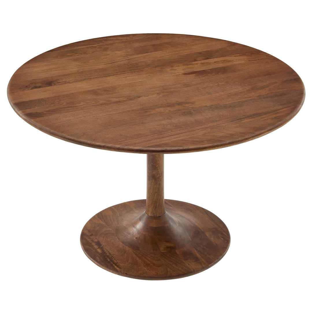 Lippa 48" Round Retro Wood Dining Table