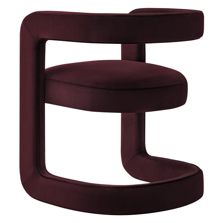 Waverly Boudoir Plush Velvet Dining Chair