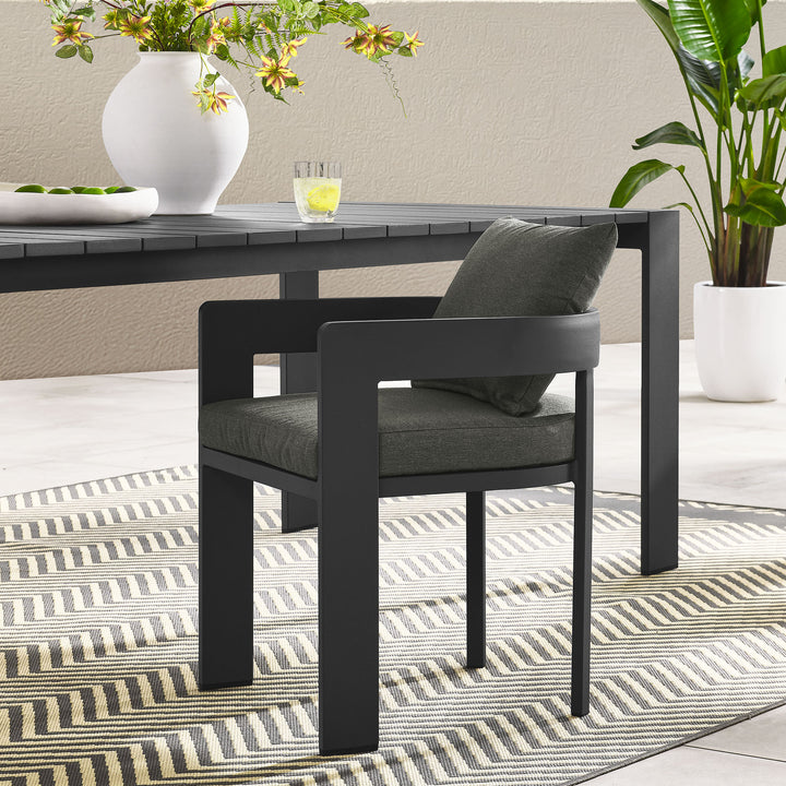 Tuscany Open-Air Patio Aluminum Dining Chair