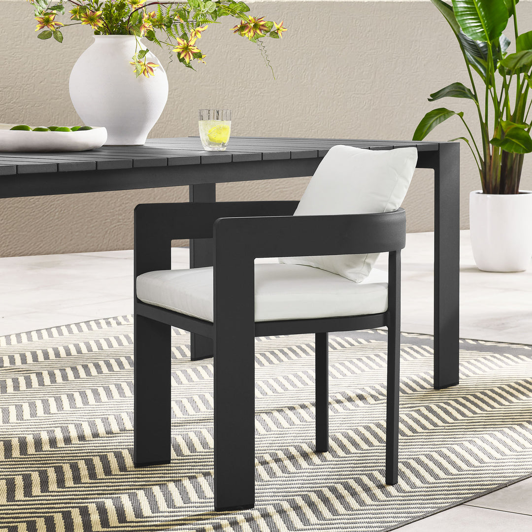 Tuscany Open-Air Patio Aluminum Dining Chair