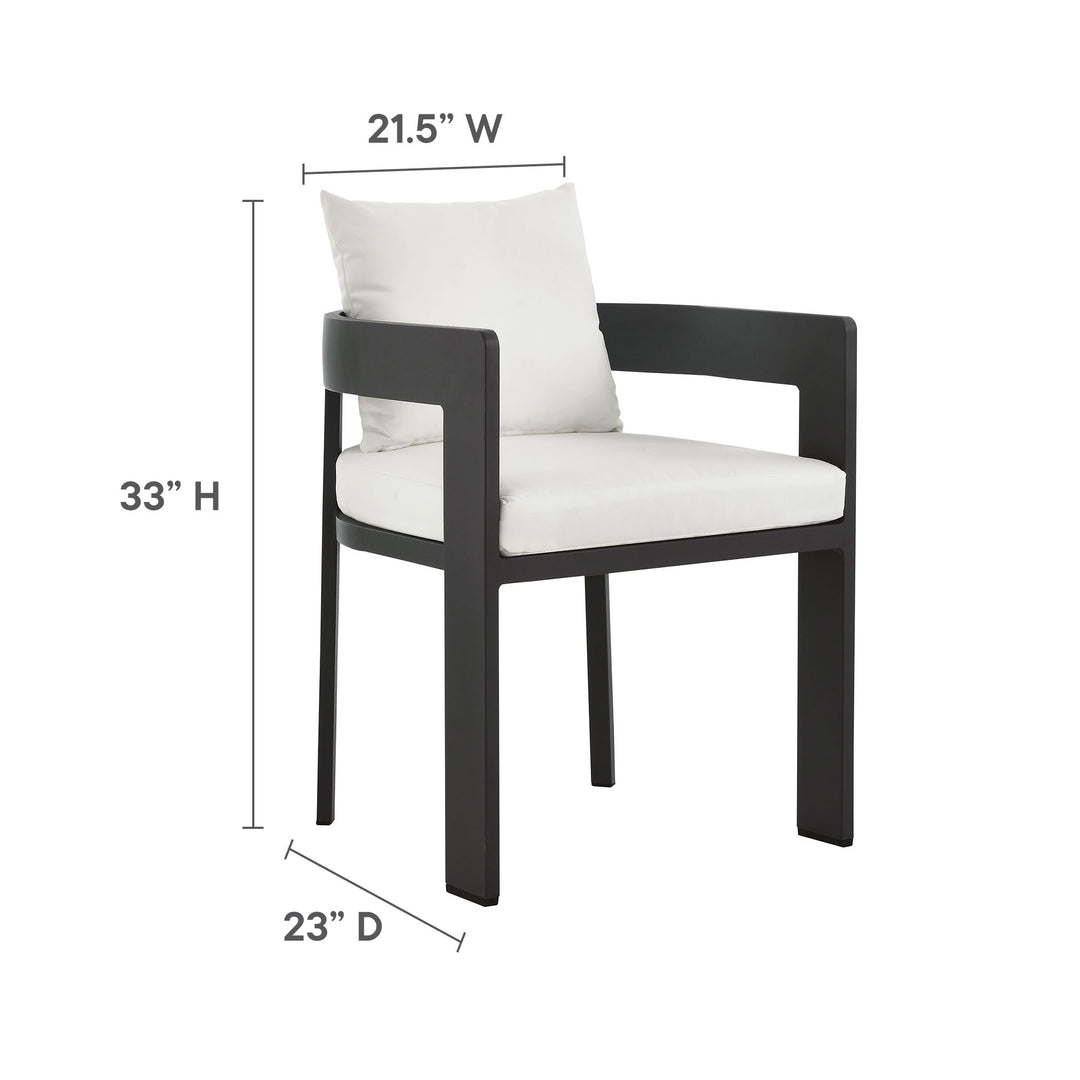 Tuscany Open-Air Patio Aluminum Dining Chair