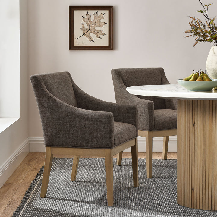 Chic Fabric Upholstered Accent Chair by Modway