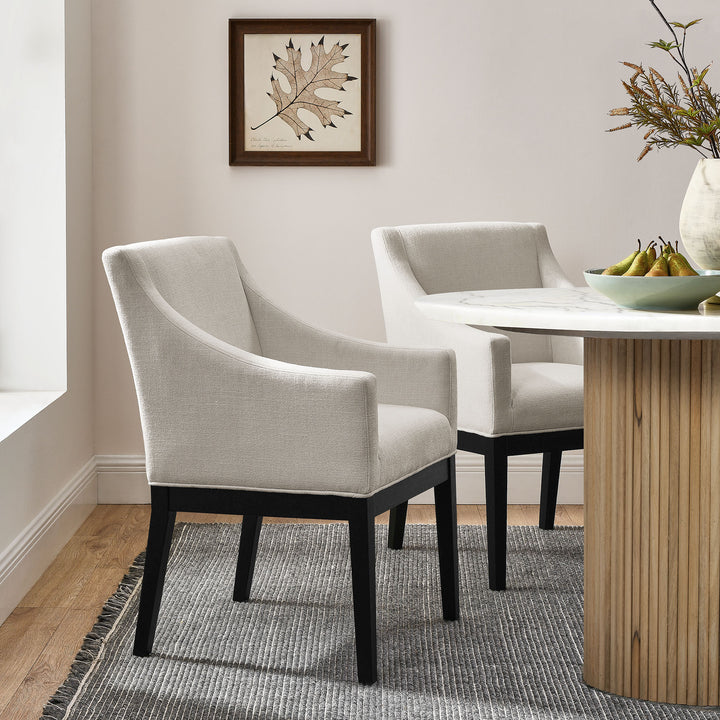 Chic Fabric Upholstered Accent Chair by Modway