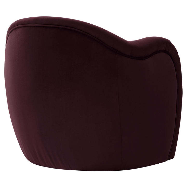 Chic Plush Velvet Club Chair