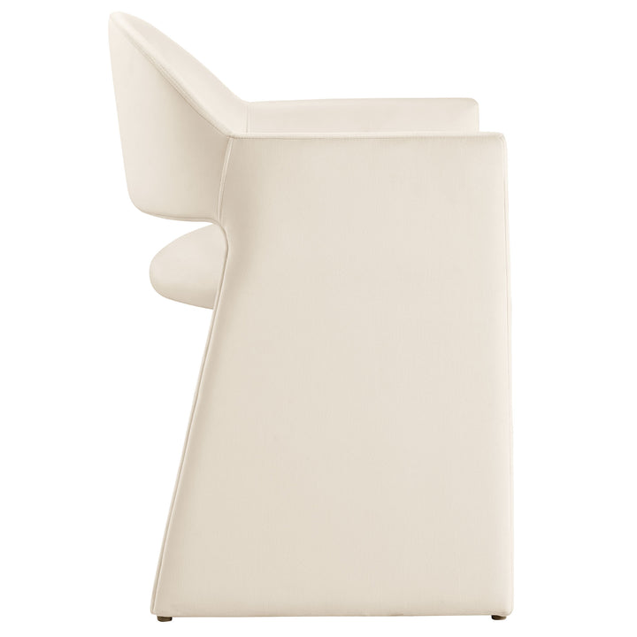 Tristan Plush Velvet Dining Armchair