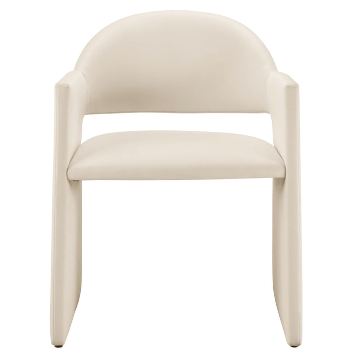 Tristan Plush Velvet Dining Armchair