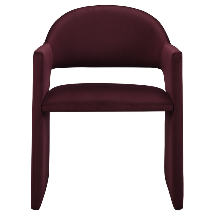 Tristan Plush Velvet Dining Armchair