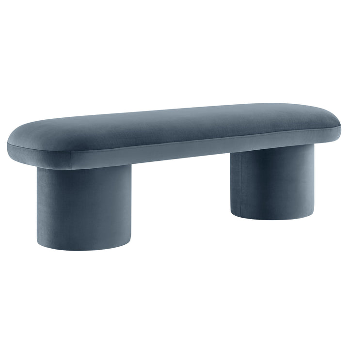 Ophelia Plush Velvet Bench