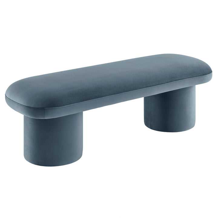 Ophelia Plush Velvet Bench