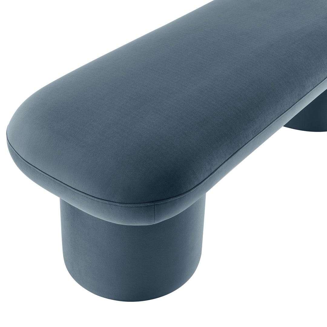 Ophelia Plush Velvet Bench