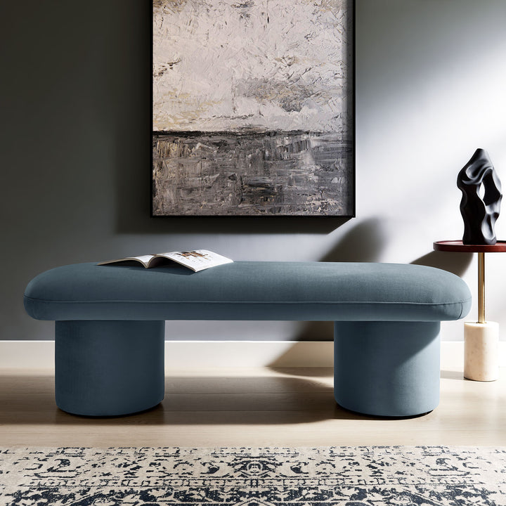 Ophelia Plush Velvet Bench