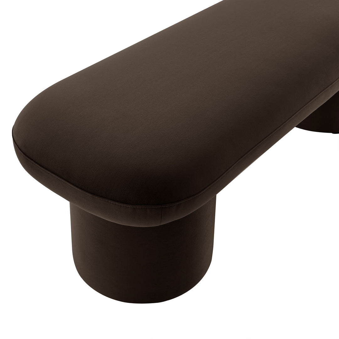 Ophelia Plush Velvet Bench