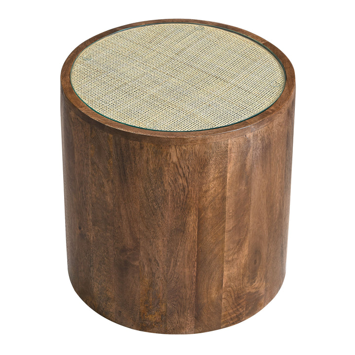 Tuscany Rustic Rattan Side Table