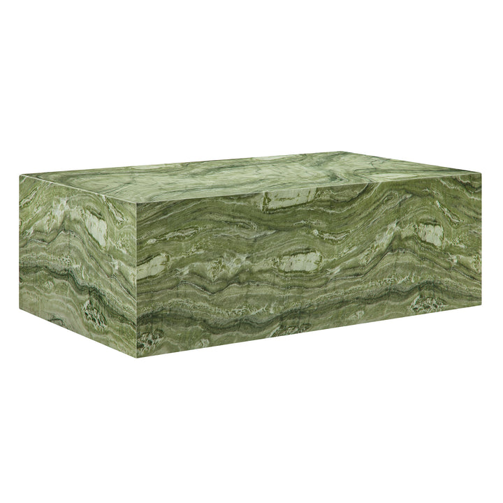 Jade Stone Platform Indoor - Outdoor Patio Concrete Coffee Table