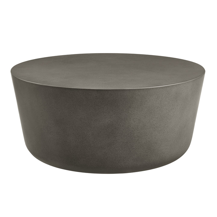 Boulder Rock Indoor - Outdoor Patio Concrete Coffee Table