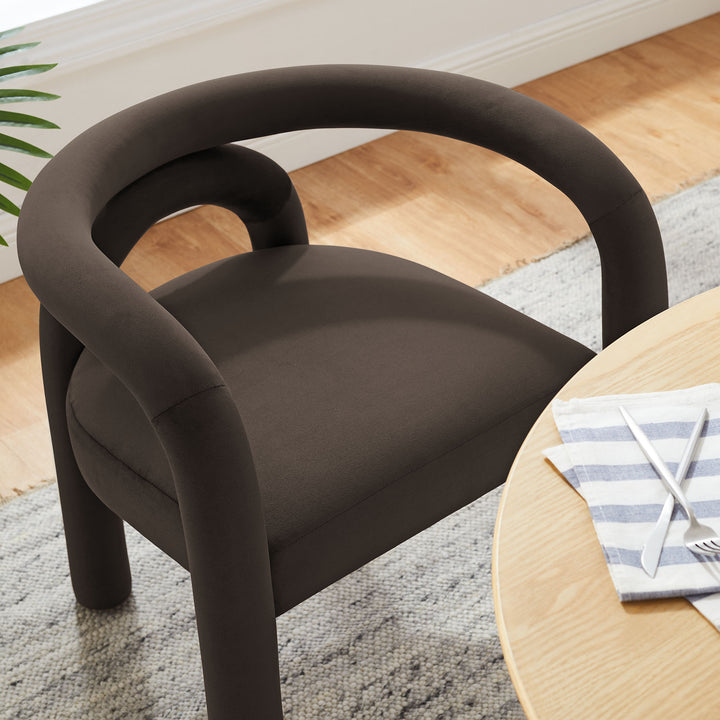 Aurora Plush Velvet Dining Chair