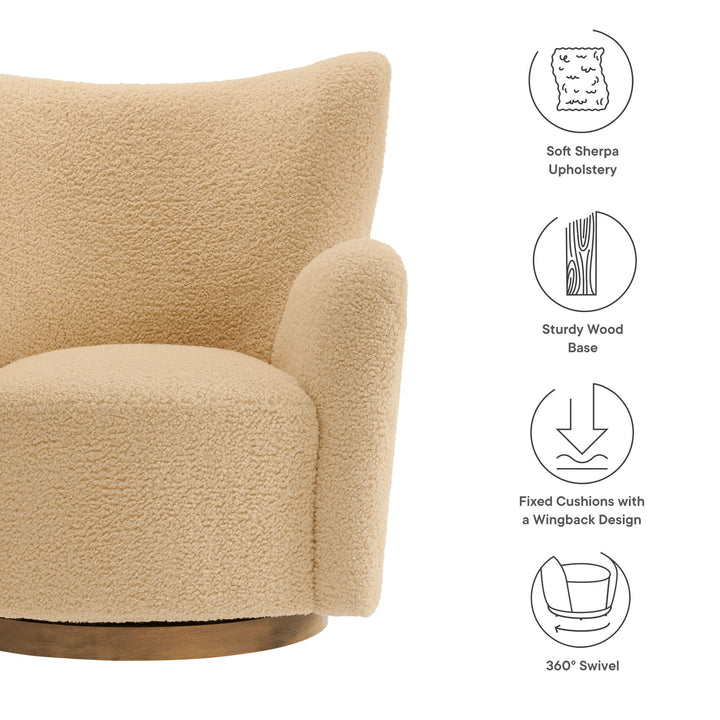Zina Swivel Accent Chair