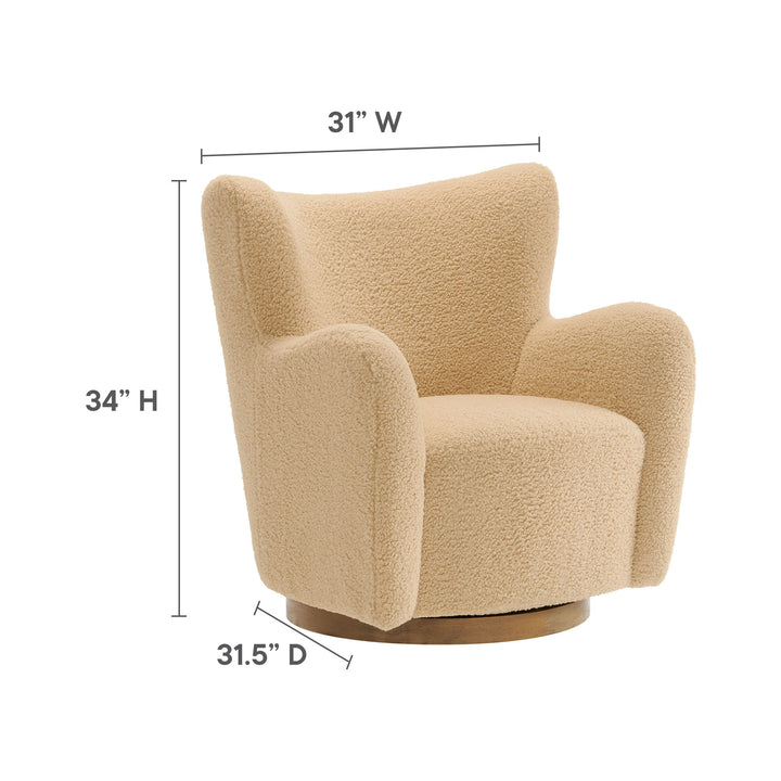 Zina Swivel Accent Chair