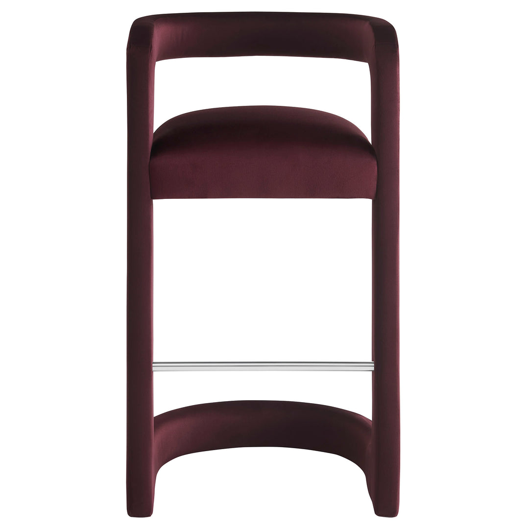 Whistler Premium Velvet Bar Stool