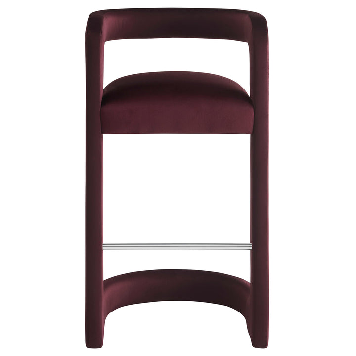 Whistler Premium Velvet Bar Stool