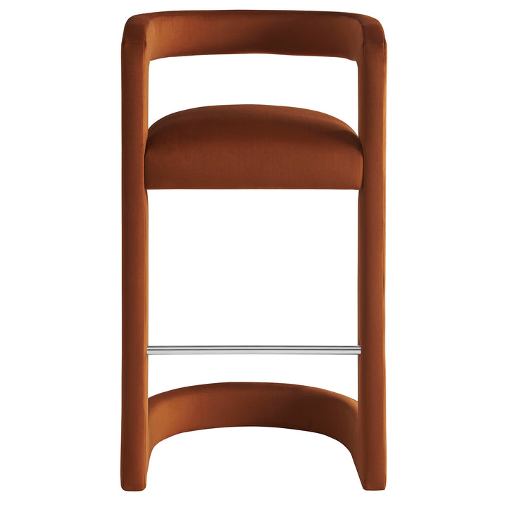 Whistler Premium Velvet Bar Stool