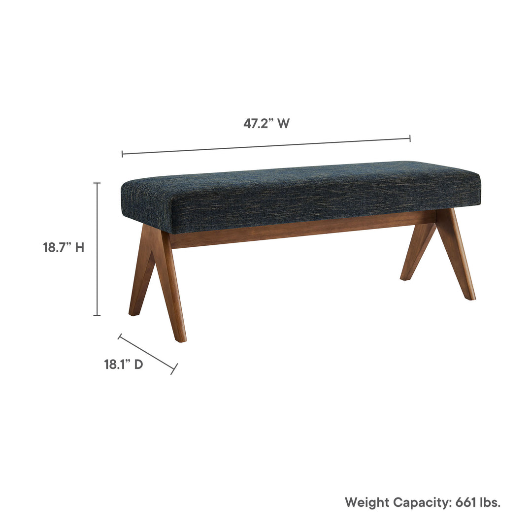 Lexington 47" Fabric Upholstered Bench