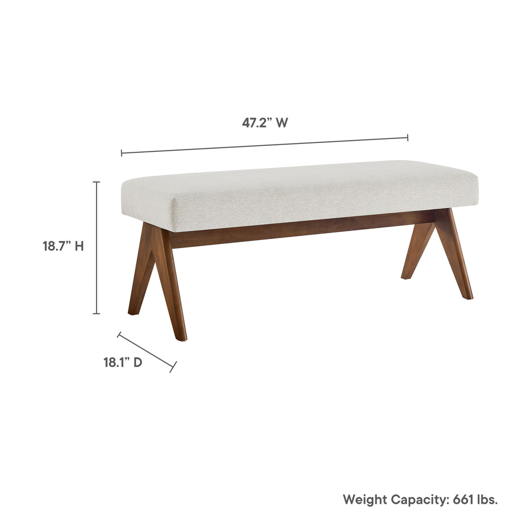 Lexington 47" Fabric Upholstered Bench