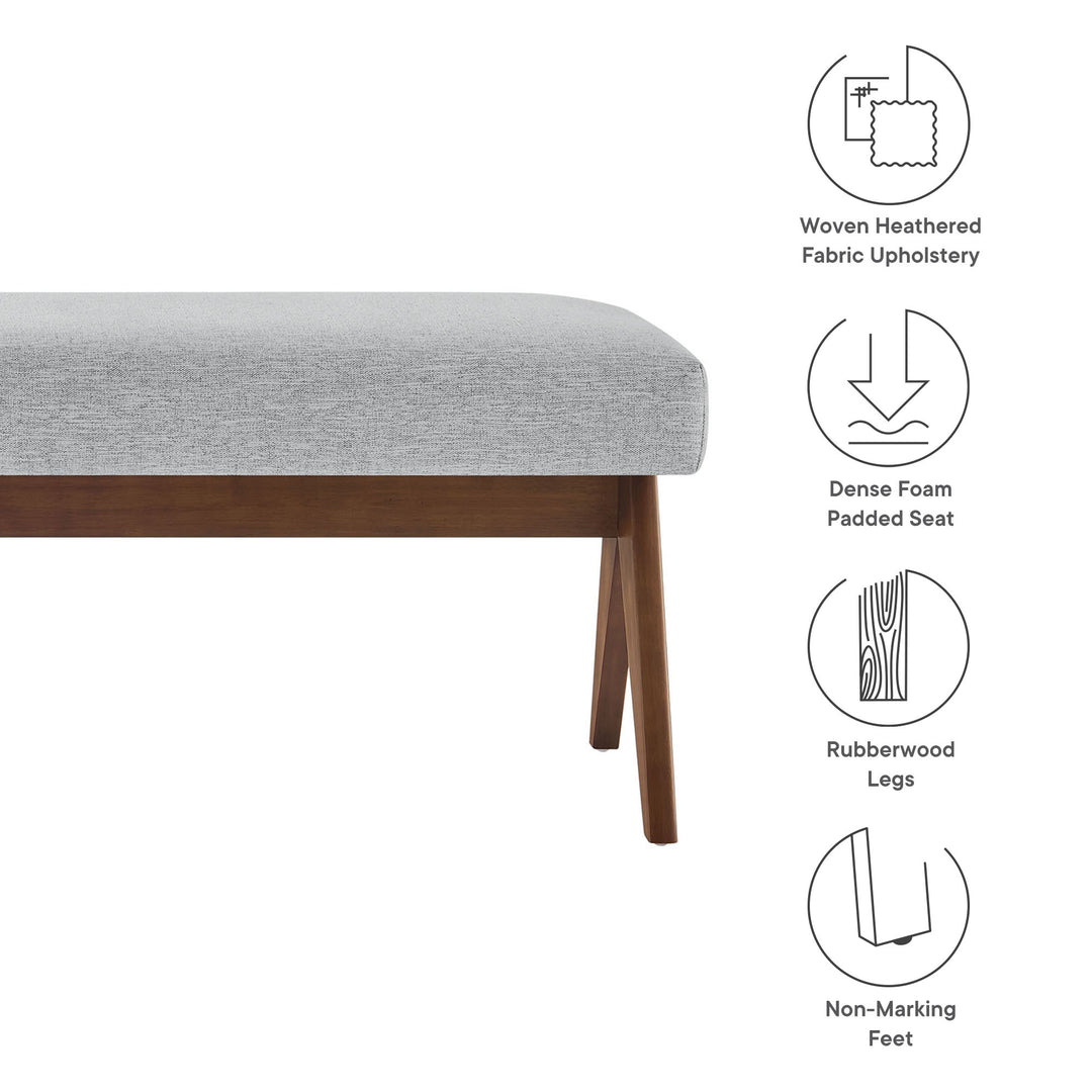 Lexington 47" Fabric Upholstered Bench