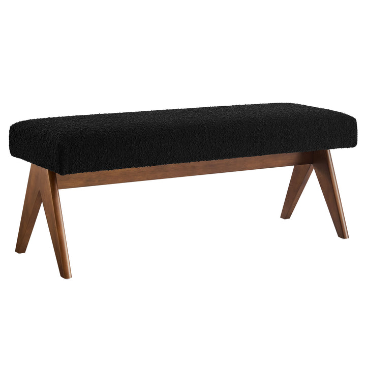 Luna 47" Boucle Upholstered Bench