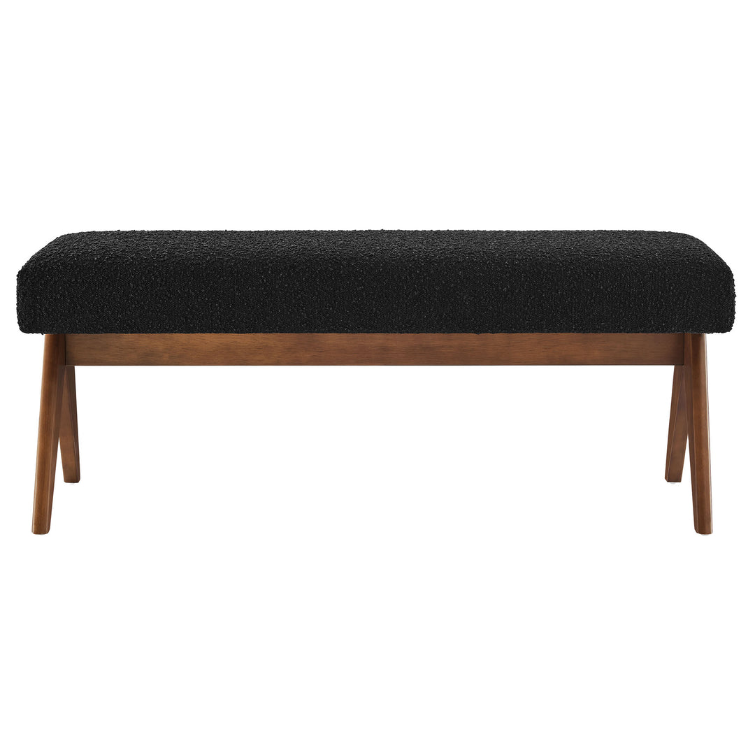 Luna 47" Boucle Upholstered Bench