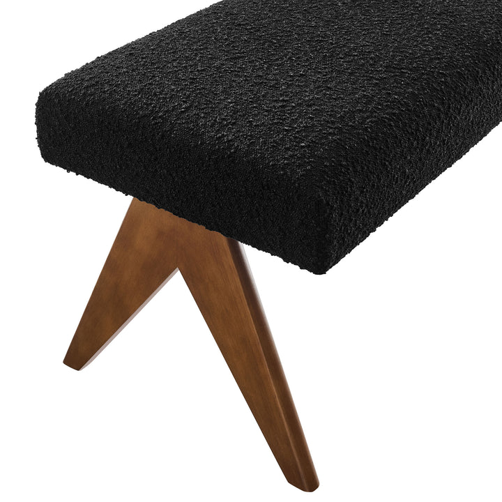 Luna 47" Boucle Upholstered Bench