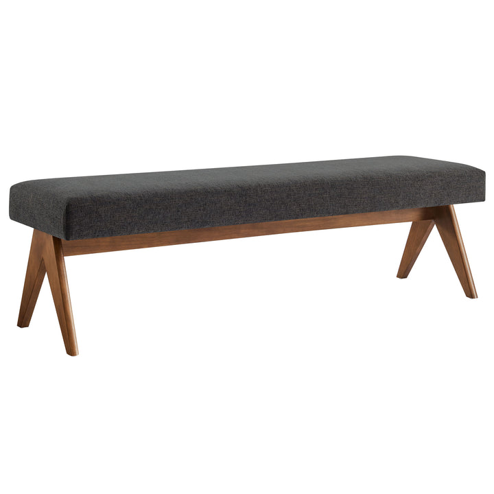 Lennox 63" Fabric Upholstered Bench