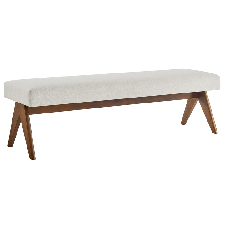 Lennox 63" Fabric Upholstered Bench