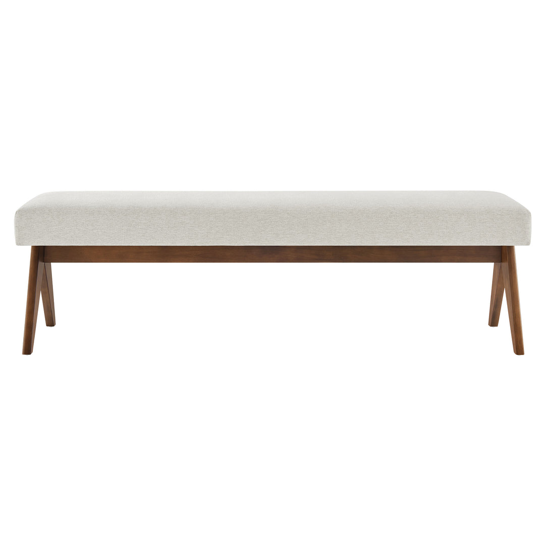 Lennox 63" Fabric Upholstered Bench