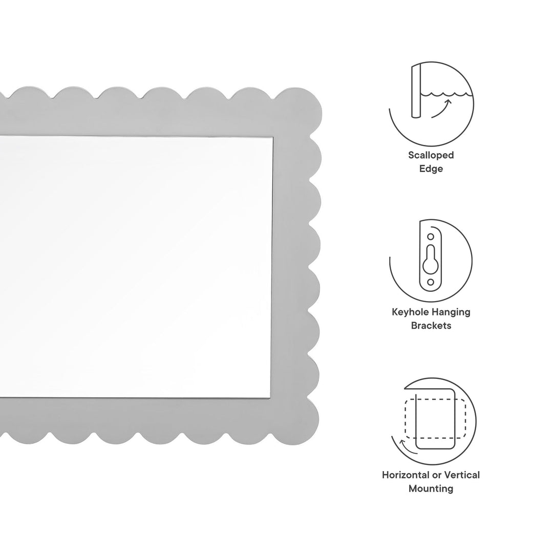 Evelyn Edged Rectangle Wall Mirror