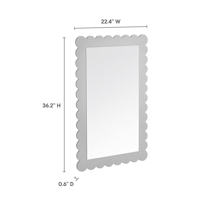 Evelyn Edged Rectangle Wall Mirror