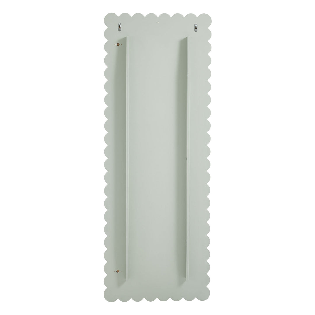 Eloise Scalloped Rectangle Floor Mirror