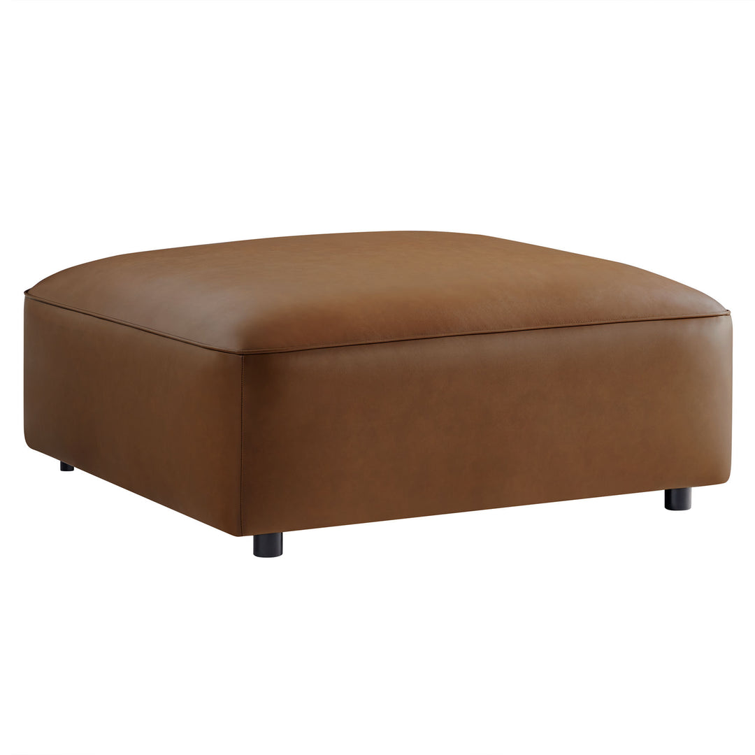 Axel Upholstered Vegan Leather Ottoman