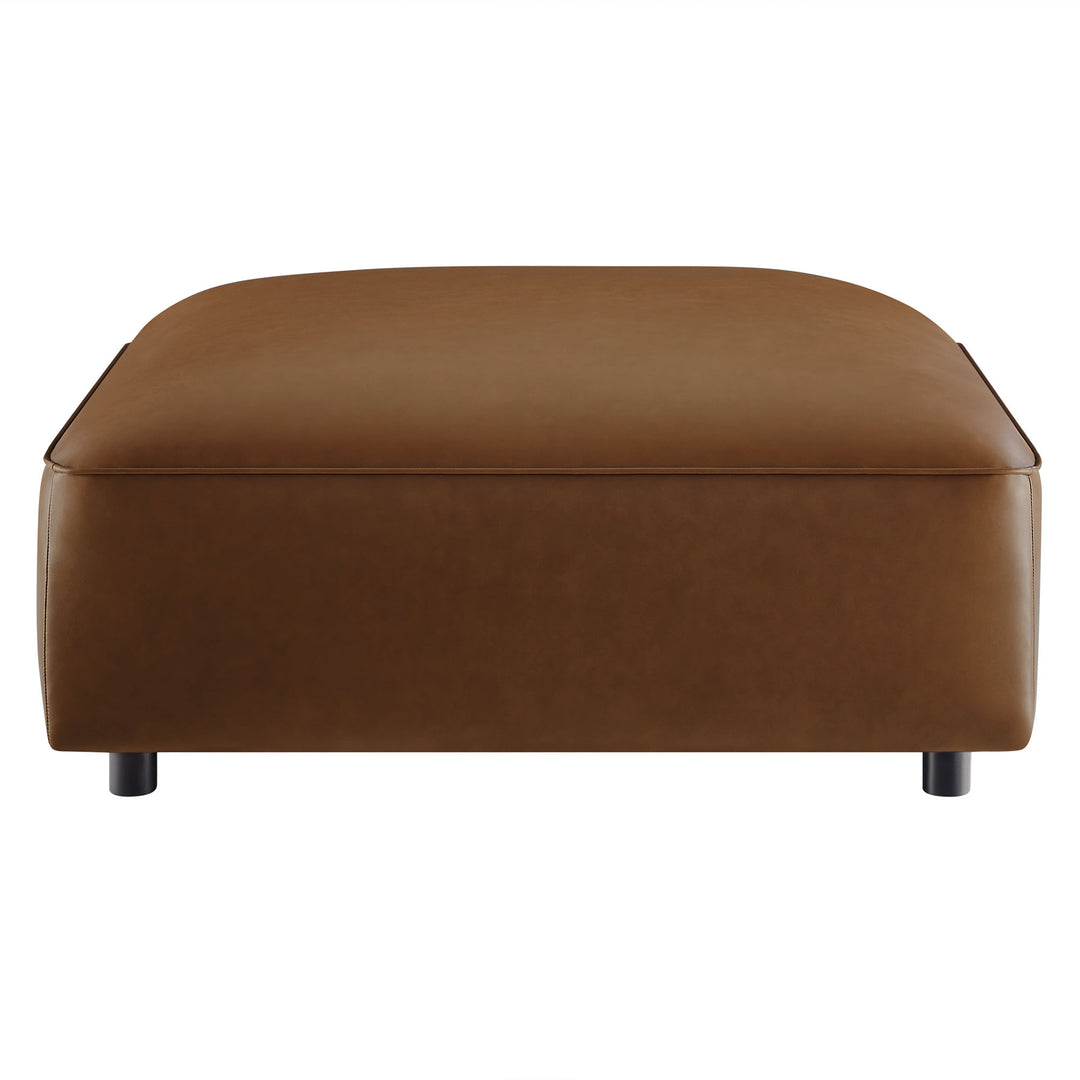 Axel Upholstered Vegan Leather Ottoman