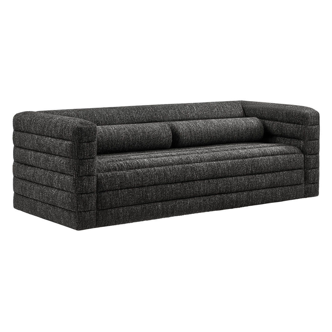 Revive Chenille Tufted Boucle Upholstered Sofa