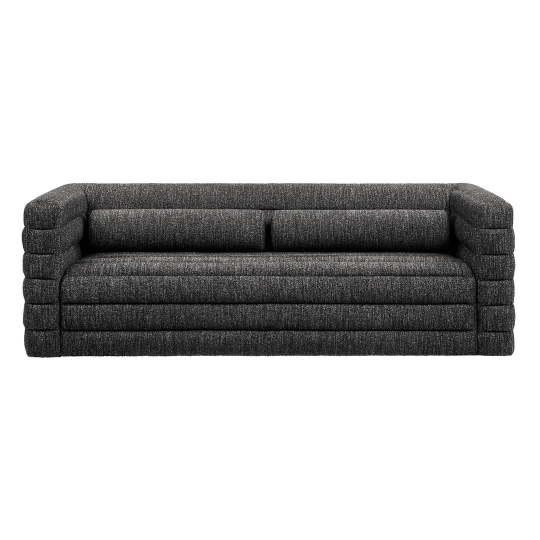 Revive Chenille Tufted Boucle Upholstered Sofa